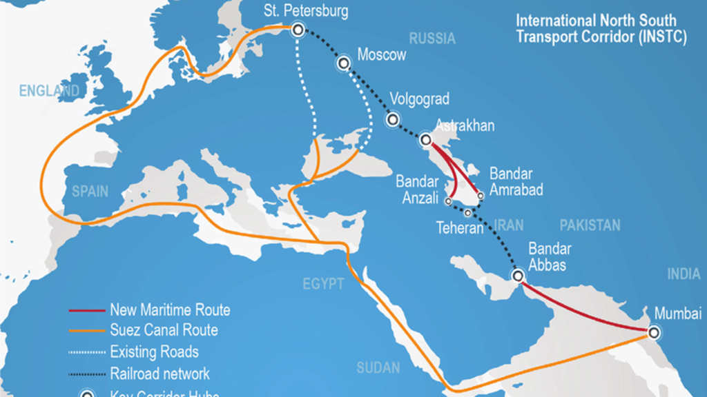 International North-South Transit Corridor (INSTC) Impact Analysis